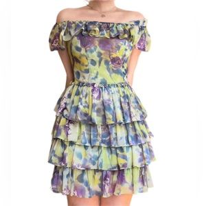 Vintage GUESS Floral Dress